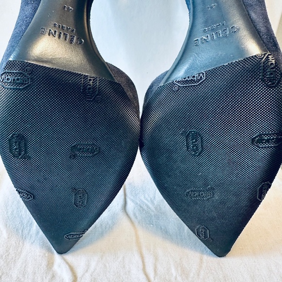 CELINE Suede D’Orsay Pumps, Women’s Size 41 - Picture 5 of 6